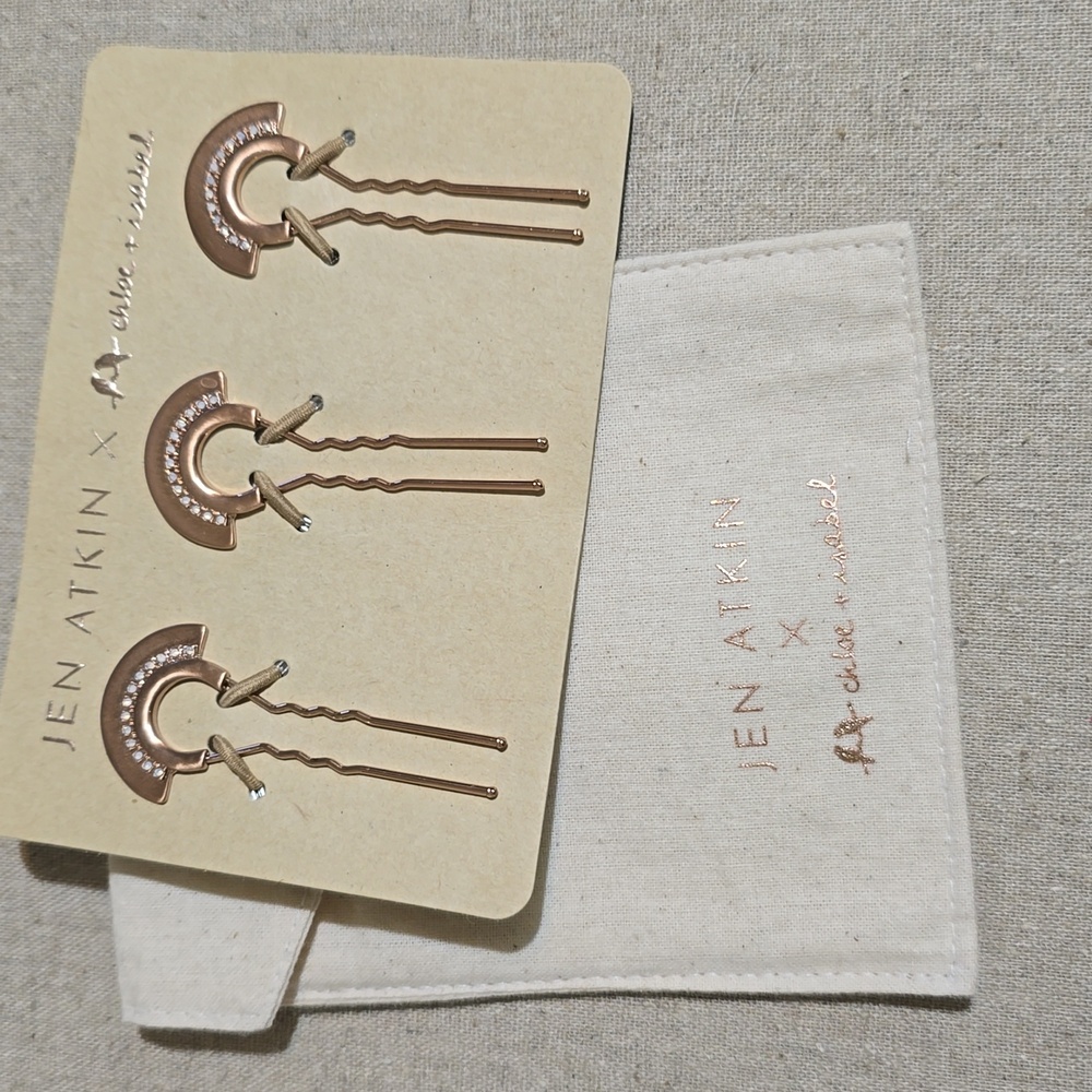 Chloe + Isabel Rose Gold Hair Accessories